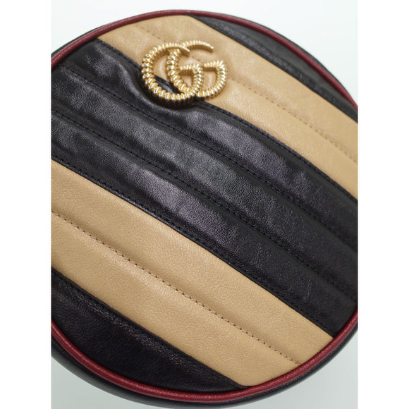 Gucci GG Marmont Round Mini Chain Shoulder Bag - Picture 4 of 8